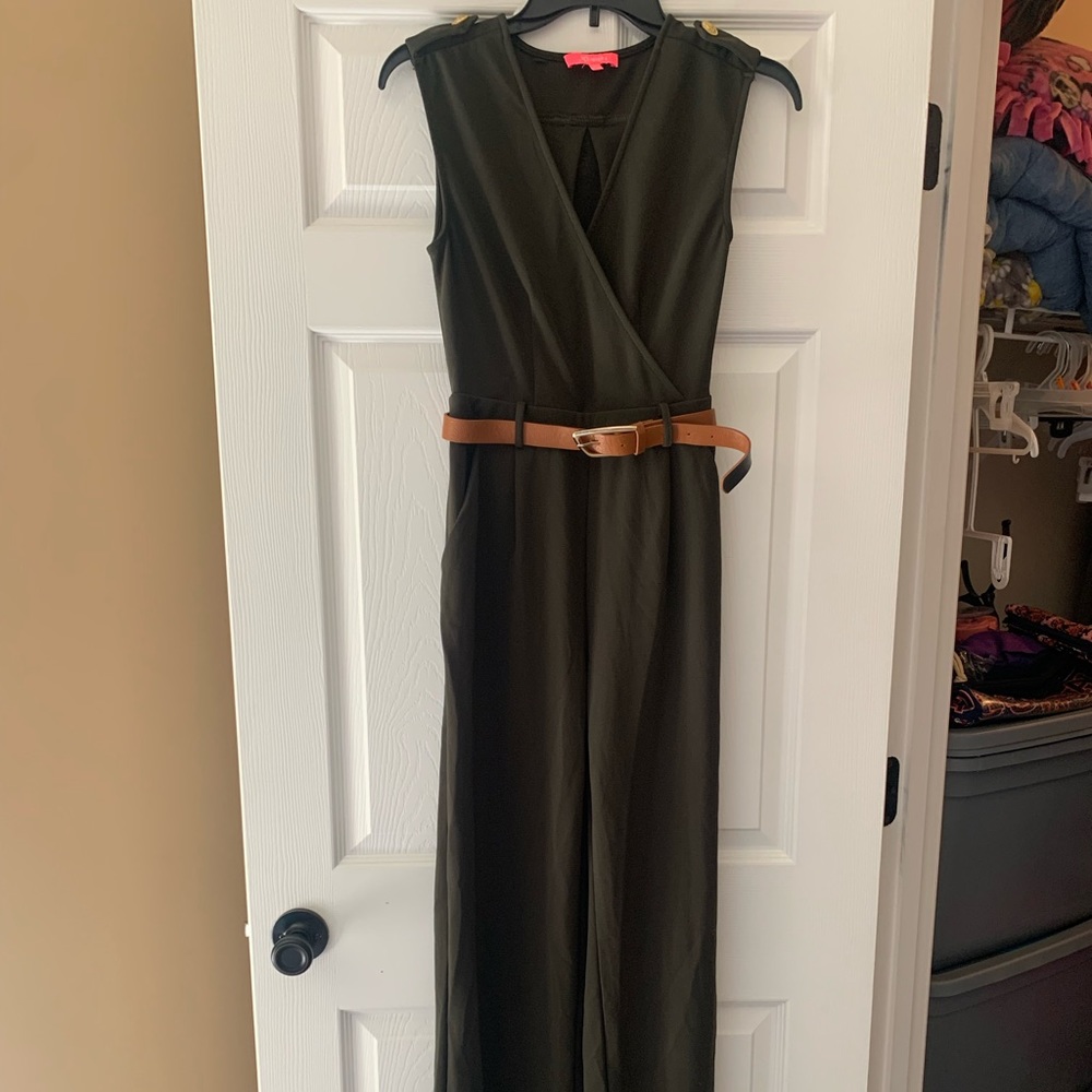 The cutest business casual of night our jumpsuit